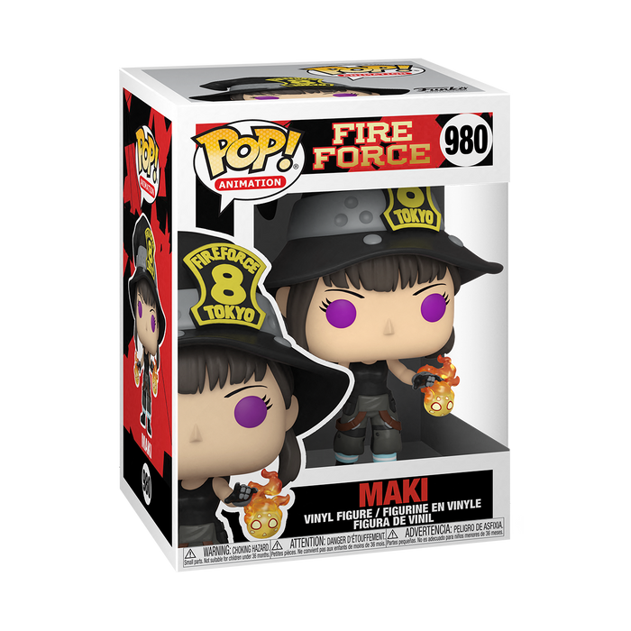 Funko POP! Animation: Fire Force - Maki (Damaged Box) #980