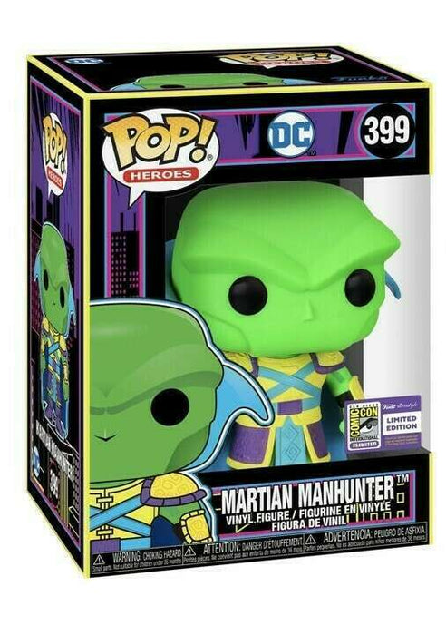 Funko POP! Heroes: DC - Martian Manhunter (2023 SDCC)(Damaged Box) #399