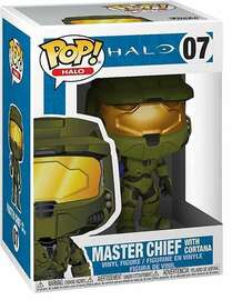 Funko POP! Halo: Halo - Master Chief with Cortana (Damaged Box) #07
