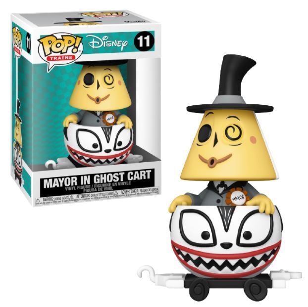 Funko POP! Trains: Disney - Mayor in Ghost Cart (Damaged Box) #11