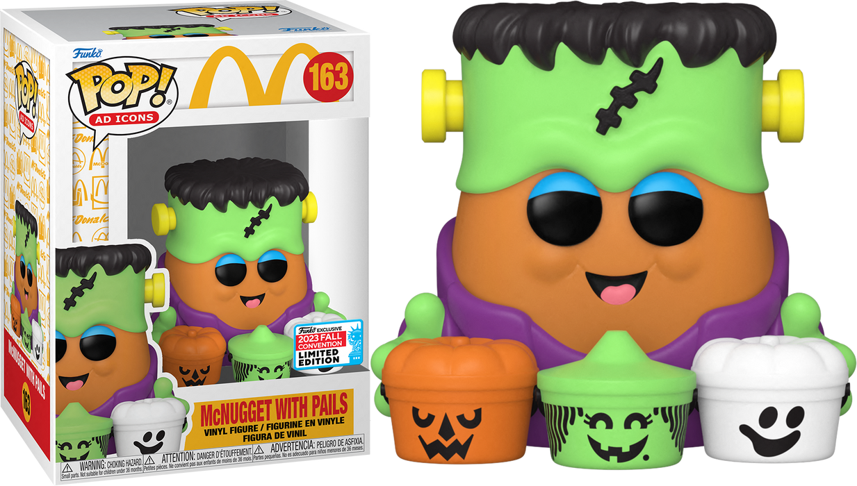 Funko POP! AD Icons: McDonalds - McNugget with Pails (2023 Fall Convention)(Damaged Box) #163