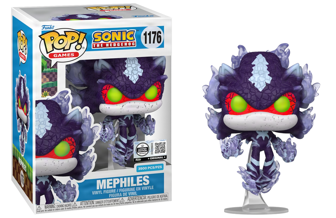 Funko POP! Games: Sonic The Hedgehog - Mephiles (Funko/Royalty Sticker)(3500 PCS) #1176