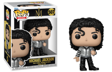Funko POP! Rocks: Michael Jackson - Michael Jackson [Bad Tour](Damaged Box) #507