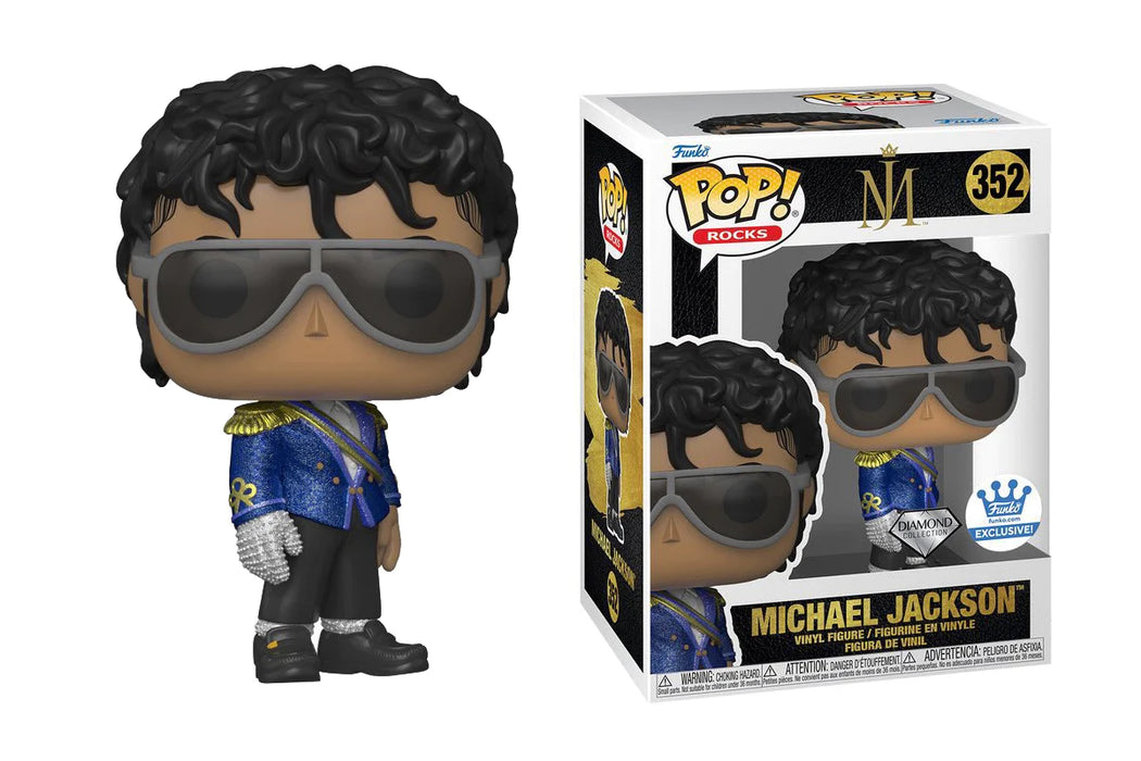 Funko POP! Rocks: Michael Jackson - Michael Jackson (Diamond)(Funko)(Damaged Box) #352