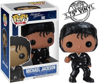 Funko POP! Rock: Michael Jackson[BAD] (Damaged Box) #25