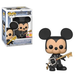 Funko POP! Kingdom Hearts: Organization 13 Mickey (2018 SDCC)(Damaged Box) #334