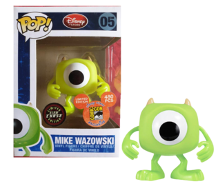 Funko POP! Disney Store: Mike Wazowski (Glow CHASE)(2011 SDCC)(480 Pcs)(Damaged Box) #05