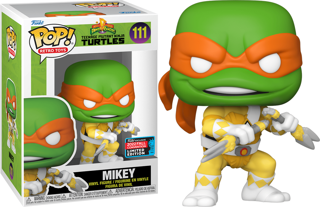 Funko POP! Retro Toys: Teenage Mutant Ninja Turtles - Mikey (2022 Fall Convention)(Damaged Box) #111