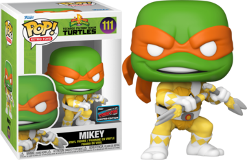 Funko POP! Retro Toys: Teenage Mutant Ninja Turtles - Mikey (2022 NYCC)(Damaged Box) #111