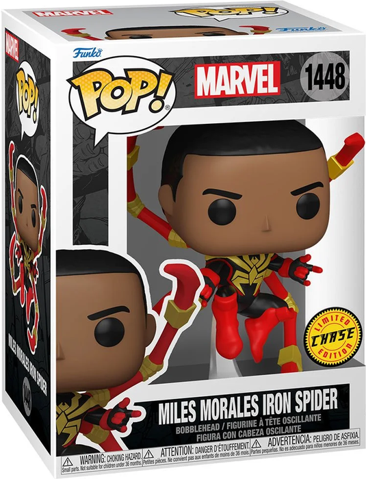 Funko POP! Marvel: Miles Morales Iron Spider (CHASE) #1448