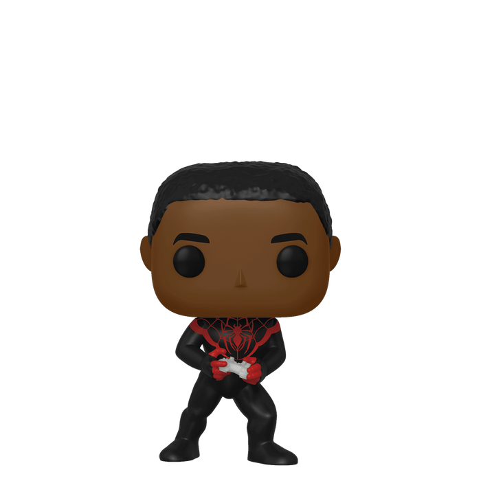 Funko POP! Marvel: Miles Morales [Gamer](CHASE)(GameStop)(Damaged Box) #542