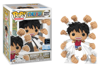 Funko POP! Animation: One Piece - Monkey. D. Luffy (Funko Sticker/Chronotoys Exclusive)[4-Inch] #2217