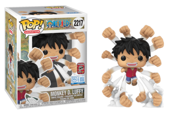 Funko POP! Animation: One Piece - Monkey. D. Luffy (Funko Sticker/CCXPMX 2026)[4-Inch](Damaged Box) #2217