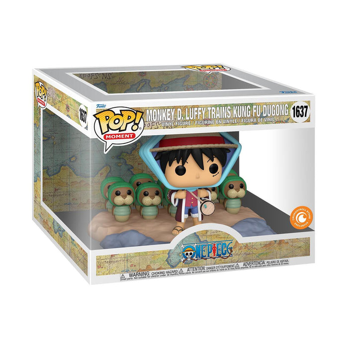 Funko POP! Moment: One Piece - Monkey D. Luffy Trains Kung Fu Dugong (Crunchyroll) #1637