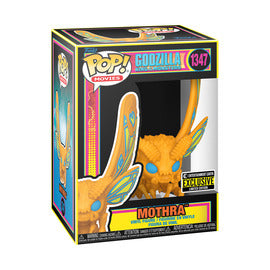 Funko POP! Movies: Godzilla King of the Monsters - Mothra [Black Light] (Entertainment Earth) #1347