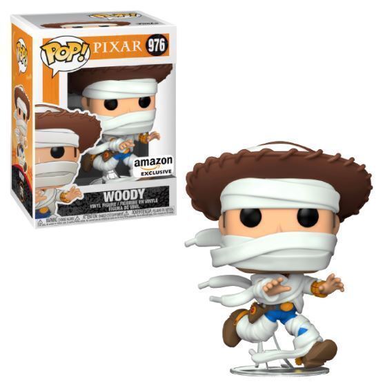 Funko POP! Pixar: Mummy Woody (Amazon)(Damaged Box) #976