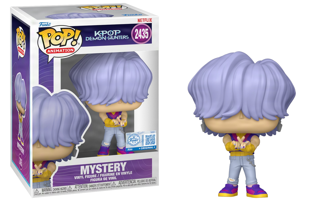 Funko POP! Animation: K-Pop Demon Hunters - Mystery (Entertainment Earth/ Funko Sticker) #2435