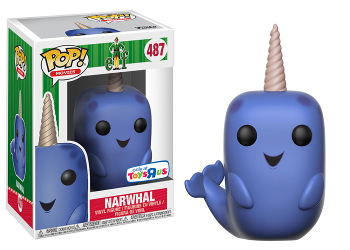 Funko POP! Movies: ELF - Narwhal (Toys R Us)(Damaged Box) #487