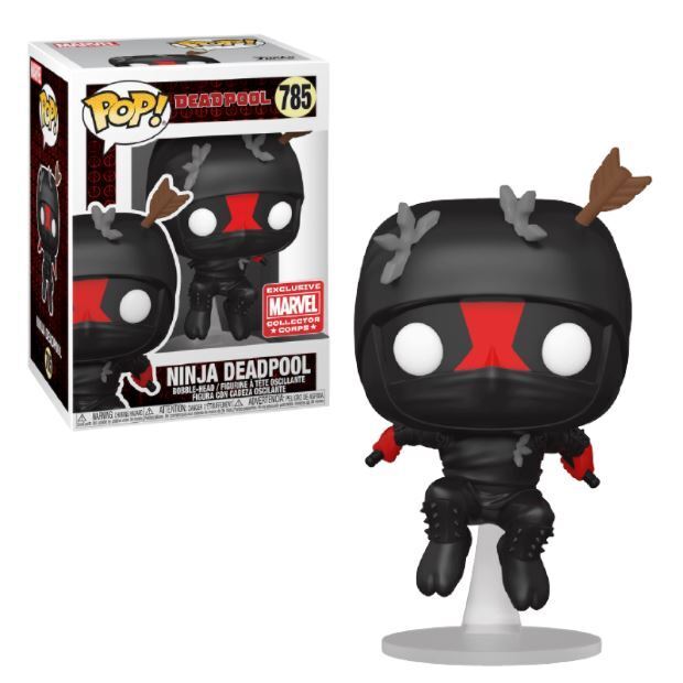 Funko POP! Deadpool: Ninja Deadpool (Marvel Corps)(Damaged Box) #785