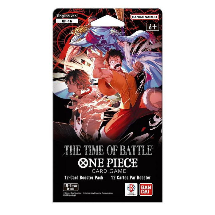 One Piece Card Game: The Time Of Battle - Sleeved Booster Pack