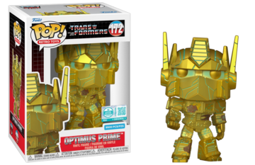 Funko POP! Retro Toys: Transformers - Optimus Prime (9500 Pcs)(Funko Sticker/Popcultcha) #172