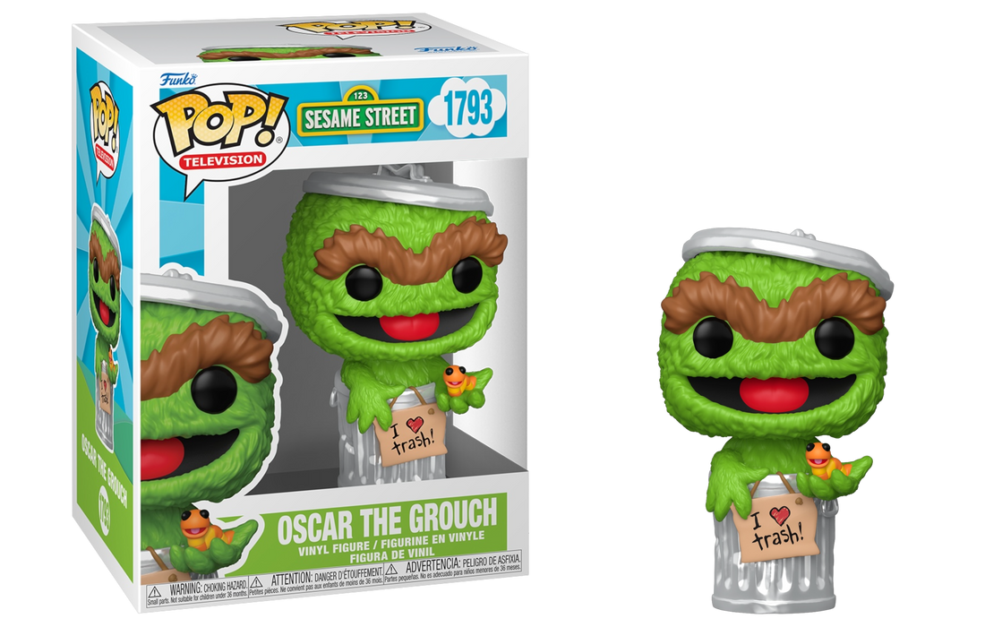 Funko POP! Television: Sesame Street - Oscar The Grouch #1793