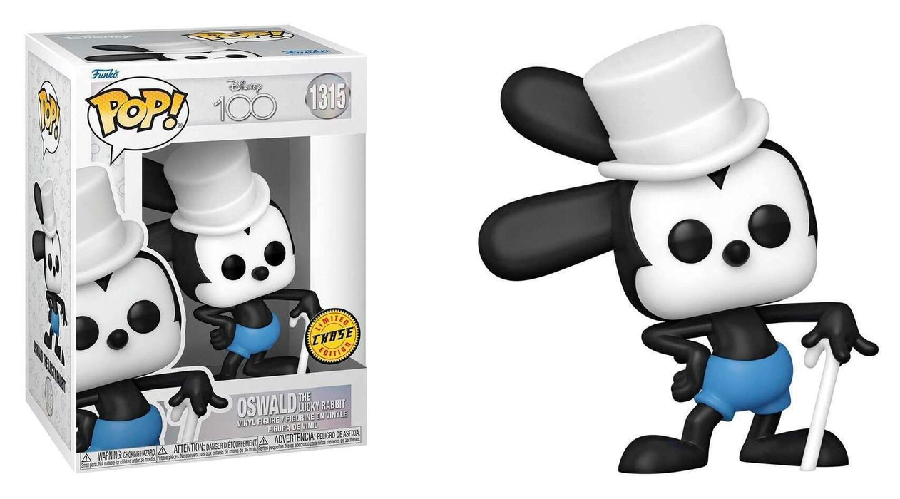 Funko POP! Disney 100: Oswald the Lucky Rabbit (CHASE)(Damaged Box) #1315