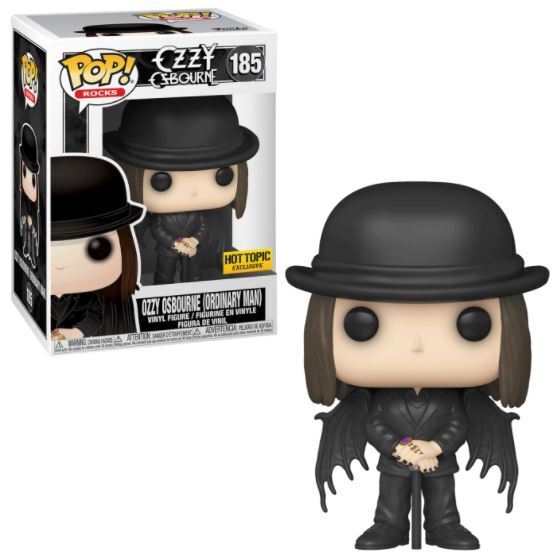 Funko POP! Rocks: Ozzy Osbourne (Ordinary Man)(Hot Topic)(Damaged Box) #185