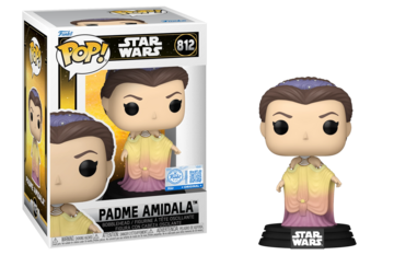 Funko POP! Star Wars: Padme Amidala (Funko Sticker/ Funko)(Damaged Box) #812
