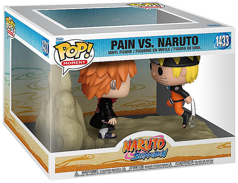 Funko POP! Moment: Naruto Shippuden - Pain Vs. Naruto (Damaged Box) #1433