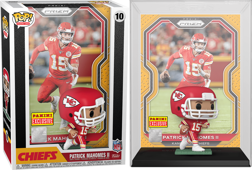 Funko POP! Trading Cards: Chiefs - Patrick Mahomes II (Panini) #10