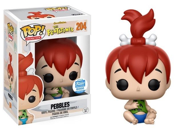 Funko POP! Animation: The Flintstones: Pebbles (Funko/8000 PCS)(Damaged Box)[A] #204