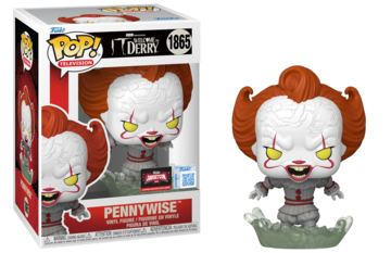Funko POP! Television: IT Welcome To Derry - Pennywise (TargetCon)(Damaged Box) #1865