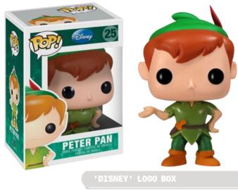 Funko POP! Disney: Peter Pan (Damaged Box) #25