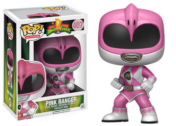 Funko POP! Television: Power Rangers - Pink Ranger (Damaged Box) #407