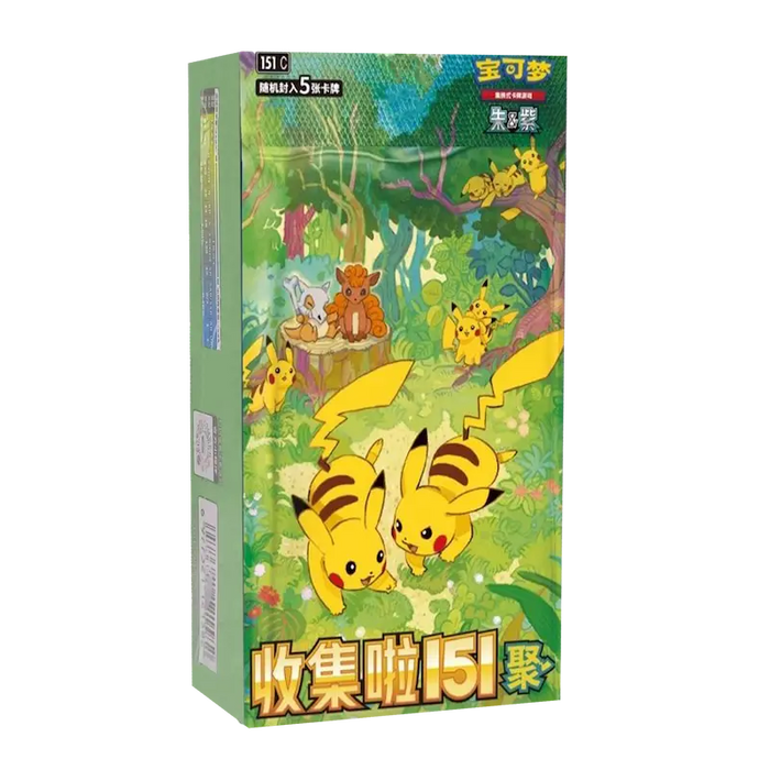 Pokémon TCG Chinese Simplified 151 [Gathering] Sealed Booster Box