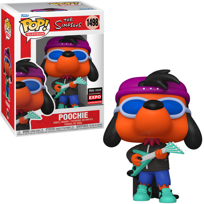 Funko POP! Television: The Simpsons - Poochie (2024 Entertainment Expo) #1498