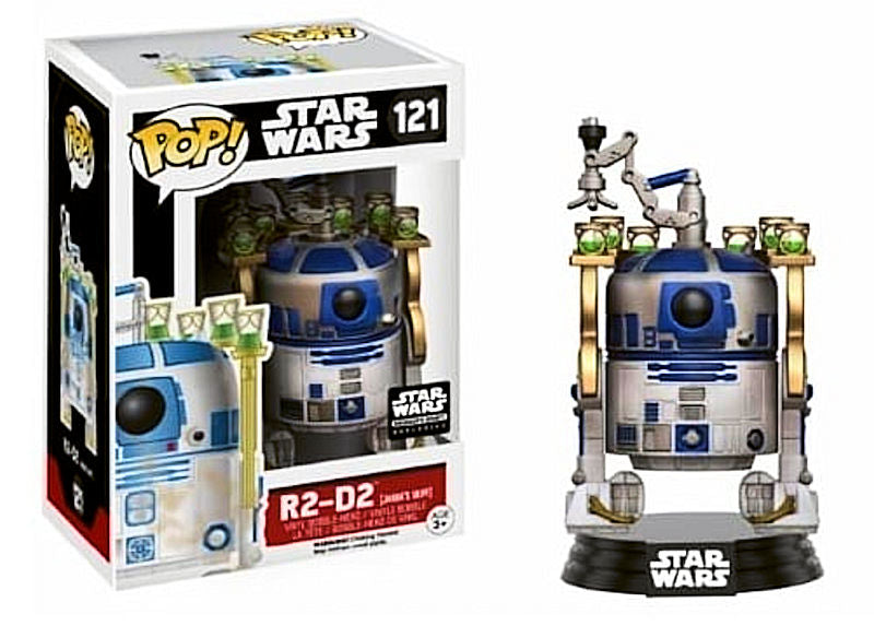 Funko POP! Star Wars: R2-D2 [Jabba's Skiff](Smuggler's Bounty)(Damaged Box)  #121