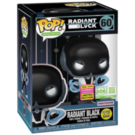 Funko POP! Limited Edition: Comics - Radiant Black (GiTD)(2026 Summer Convention)(Funko Sticker 5000 PCS) #60