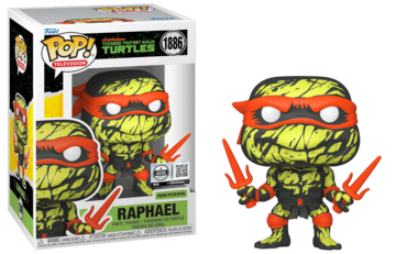 Funko POP! Television: Teenage Mutant Ninja Turtles - Raphael (Funko Sticker/Funko Royalty)(3500 Pcs) #1886