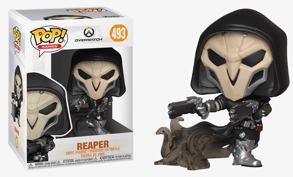 Funko POP! Games: Overwatch - Reaper (Damaged Box) #493
