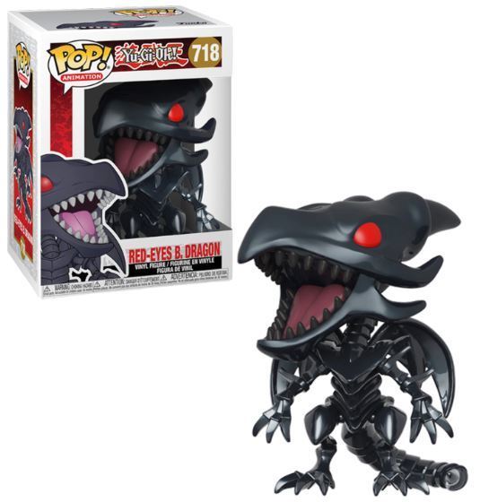 Funko POP! Animation: Yu-Gi-Oh! - Red-Eyes B. Dragon (Damaged Box) #718