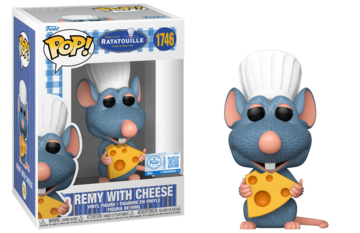 Funko POP! Disney Pixar: Ratatouille - Remy with Cheese (Funko Sticker/ Funko) #1746