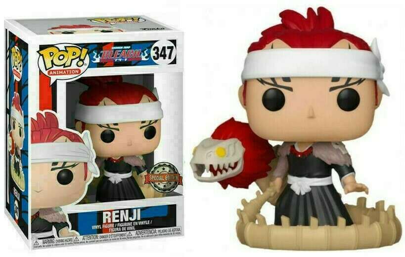 Funko POP! Animation: Bleach - Renji [Bankai Sword] (Special Edition)(Damaged Box) #347
