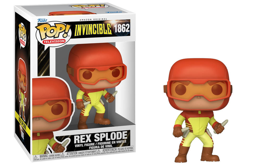 Funko POP! Television: Invincible - Rex Splode #1862