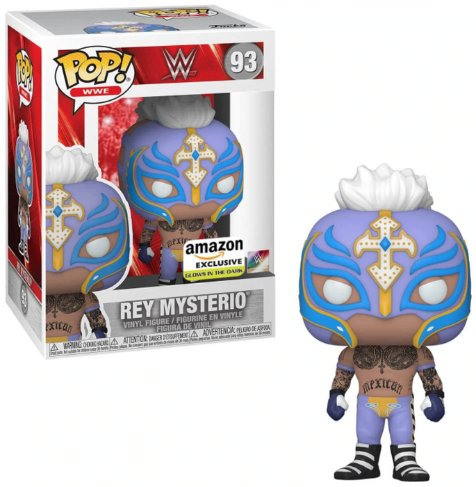Funko POP! WWE: Rey Mysterio (GiTD)(Amazon) #93