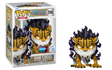 Funko POP! Plus Animation: One Piece - Rob Lucci (2025 Fall Convention) #2140