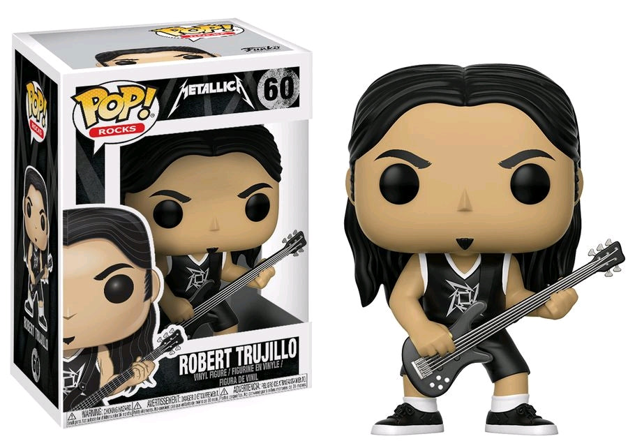 Funko POP! Rocks: Metallica - Robert Trujillo (Damaged Box*) #60