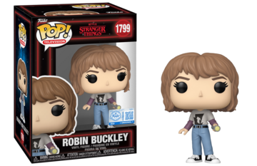 Funko POP! Television: Stranger Things - Robin Buckley (Target/ Funko Sticker) #1799