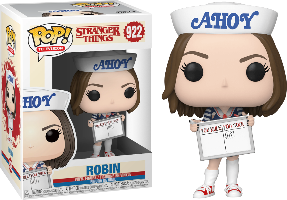 Funko POP! Television: Stranger Things - Robin (Damaged Box) #922
